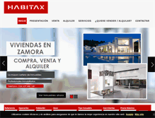 Tablet Screenshot of habitax.es